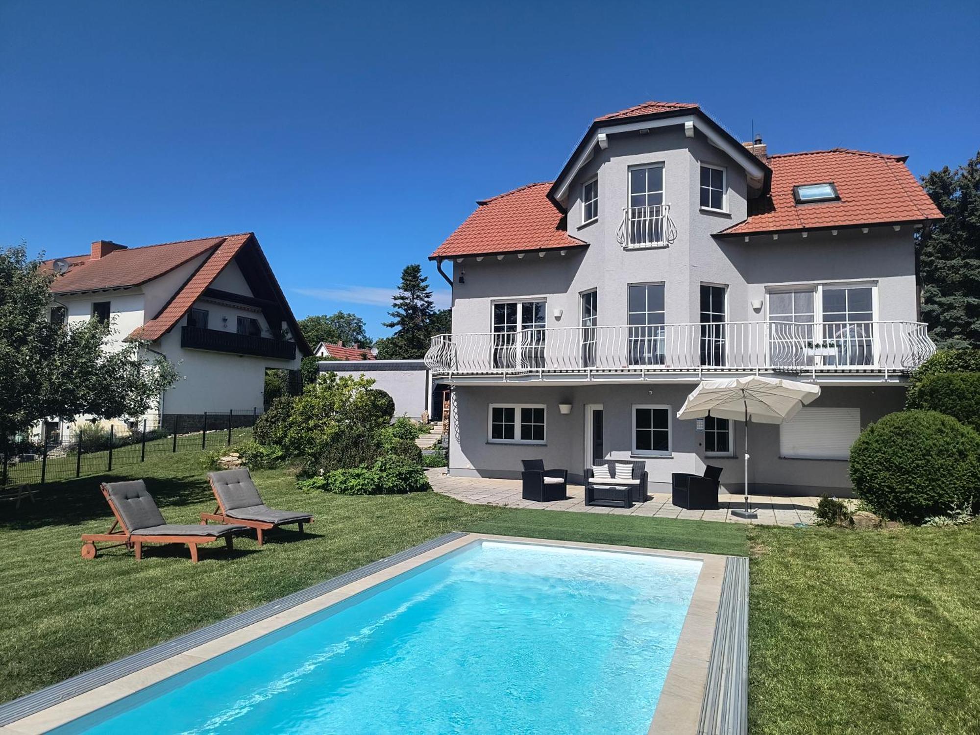Ferienwohnung Idyllische Lage Im Sueden Erfurts Exterior foto